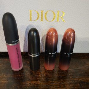 MAC lipsticks